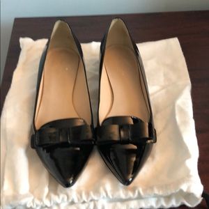 Kate Spade Black Patent Leather Pumps